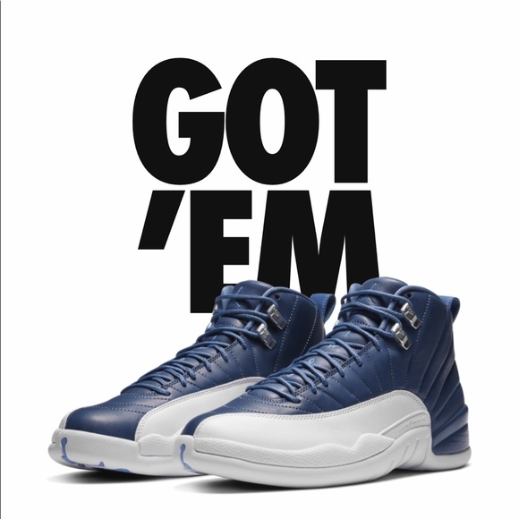 Air Jordan 12s Indigo